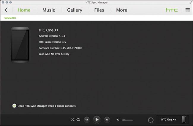 Htc sync manager software for mac